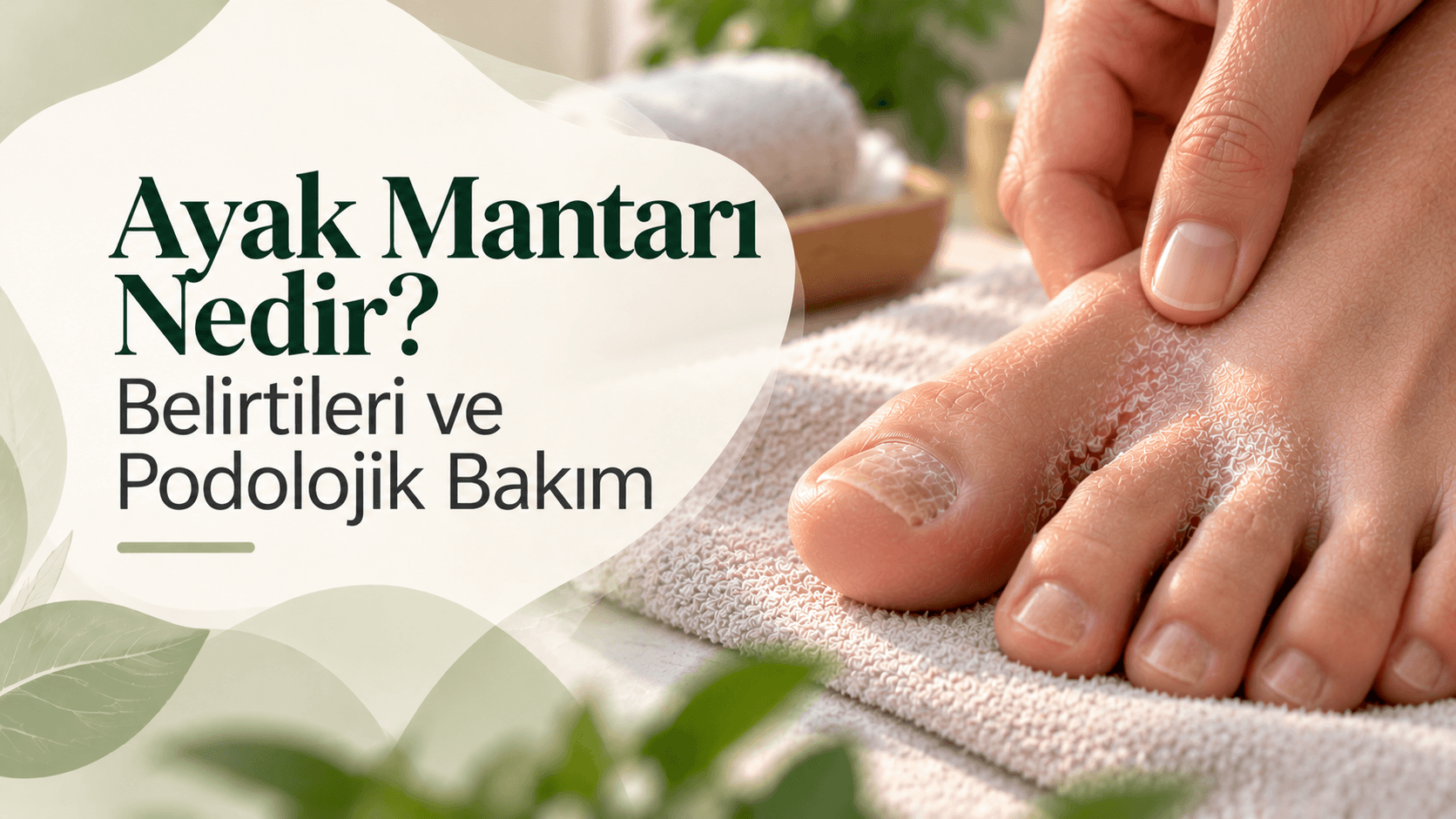 Ayak Mantarı Nedir? Belirtileri ve Podolojik Bakım