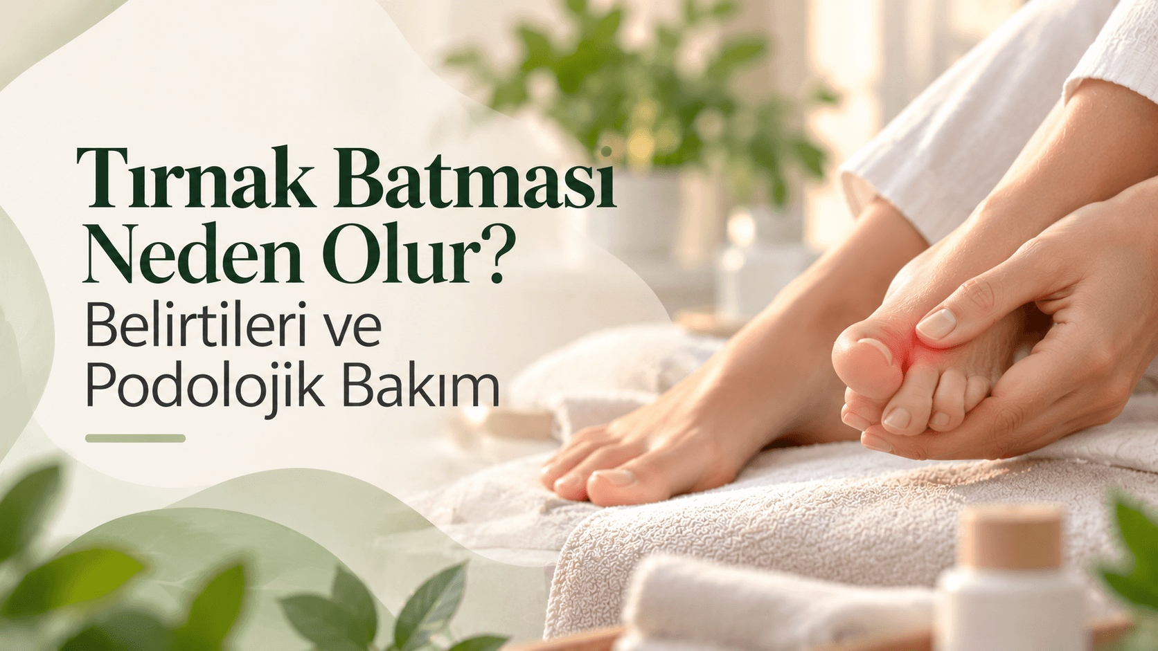 Tırnak Batması Neden Olur? Belirtileri ve Podolojik Bakım