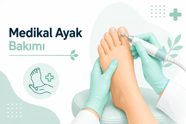Medikal Ayak Bakımı Hizmeti - Ayak ve tırnakların mevcut durumuna göre planlanan, hijyen ve güvenlik ölçütleri