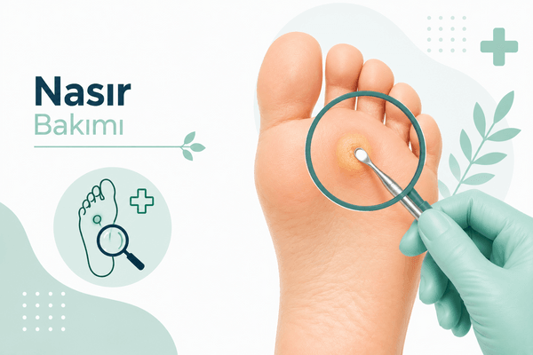 Nasır Bakımı - Nasır Bakımı hakkında medikal bilgiler ve freze ile mekanik temizlik için yazımızı okuyun. Baskı giderici koruyucu öneriler sunuyoruz.
