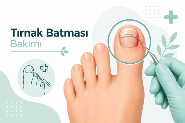 Tırnak Batması Bakımı Hizmeti - Tırnak batması bakımı hakkında acısız tel sistemlerini öğrenin, cerrahi işlem ol